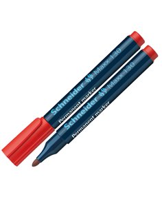Marcatore MAXX 130 permanente punta conica rosso SCHNEIDER P113002 SCHNEIDER PERMANENTI