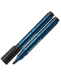 Marcatore MAXX 133 permanente punta scalpello nero SCHNEIDER P113301 SCHNEIDER PERMANENTI
