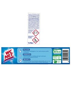 WC NET TAVOLETTA PROFUMOSO OCEAN FRESH (4X34GR) M74838 WC NET DETERGENTI-DETERSIVI PER PULIZIA 2