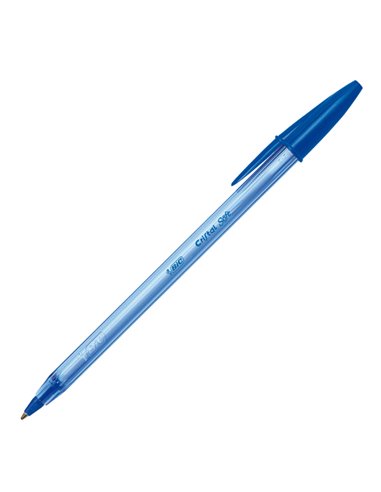 Scatola 50 penna sfera CRISTAL® SOFT 1,2mm blu BIC® 951434