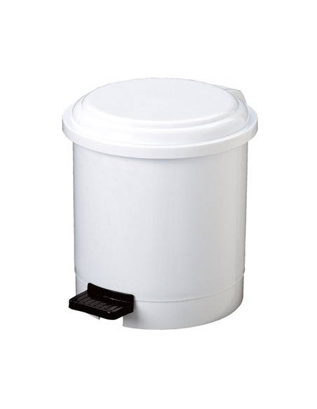 PATTUMIERA A PEDALE RUF IN PPL BIANCO 3Lt 906103