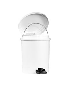 PATTUMIERA A PEDALE RUF IN PPL BIANCO 3Lt 906103 2