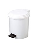 PATTUMIERA A PEDALE RUF IN PPL BIANCO 6Lt 906106