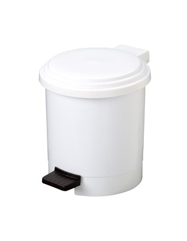 PATTUMIERA A PEDALE RUF IN PPL BIANCO 6Lt 906106 Medial PATTUMIERE E BIDONI