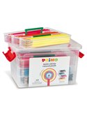 SCHOOLBOX 216 PASTELLI COLORATI 100 FSC in 12 colori PRIMO 507MAT216