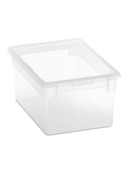 CONTENITORE MULTIUSO 19,5x28x H13,2CM - 6LT LIGHT BOX M/2 1001969 TERRY CONTENITORI MULTIUSO