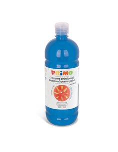 Tempera pronta Primi Passi 1lt cyano PRIMO 204BR1000501 PRIMO TEMPERE