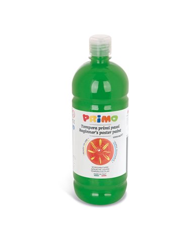 Tempera pronta Primi Passi 1lt verde brillante PRIMO 204BR1000610