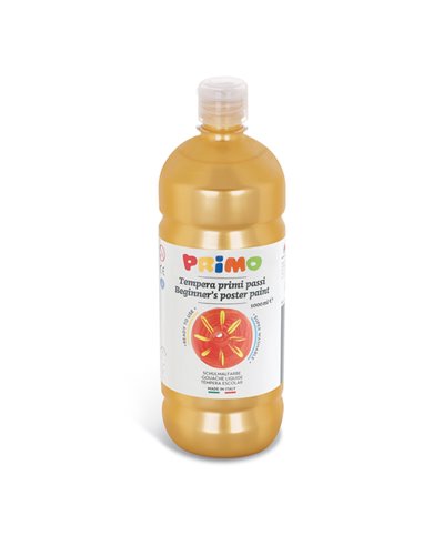 Tempera pronta Primi Passi 1lt oro PRIMO 204BR1000920 PRIMO TEMPERE