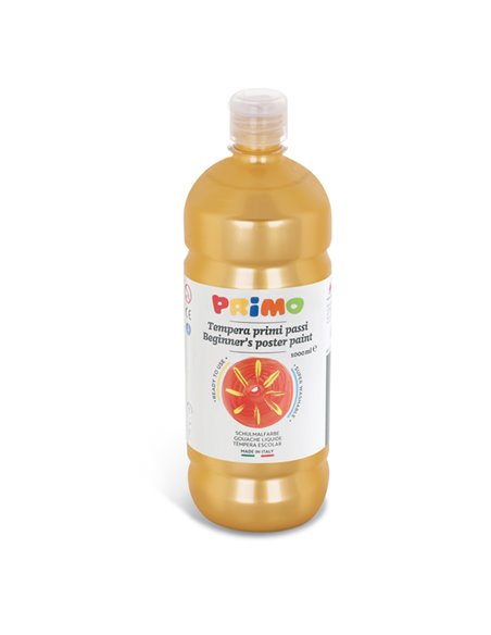Tempera pronta Primi Passi 1lt oro PRIMO 204BR1000920 PRIMO TEMPERE