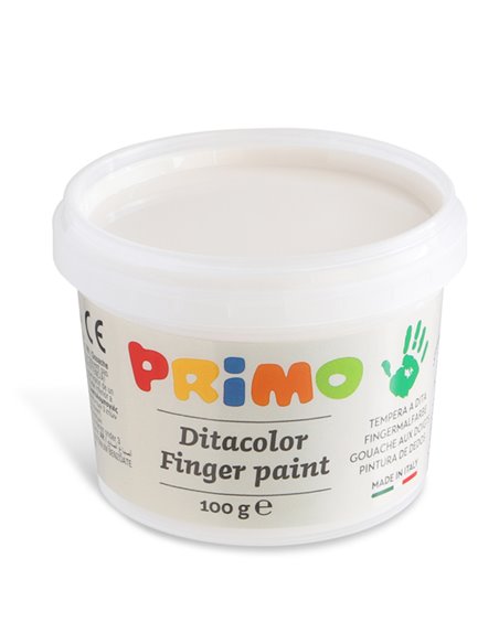 VALIGETTA 6 COLORI A DITA 100gr c/pennello PRIMO 221TD100SP