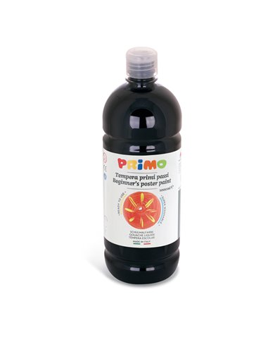Cesta 6 tempera pronta Primi Passi 1lt colori assortiti PRIMO 210BR6 PRIMO TEMPERE