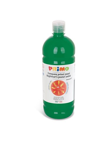 Cesta 6 tempera pronta Primi Passi 1lt colori assortiti PRIMO 210BR6 PRIMO TEMPERE