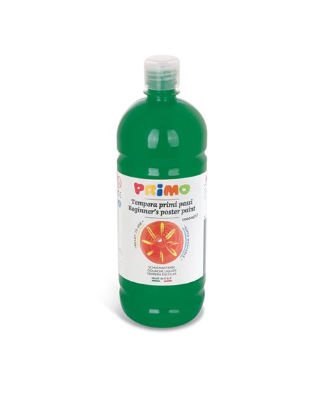 Cesta 6 tempera pronta Primi Passi 1lt colori assortiti PRIMO 210BR6 PRIMO TEMPERE