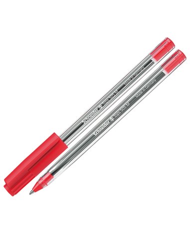Penna a sfera TOPS 505 0,7mm rosso SCHNEIDER P150602 SCHNEIDER CON CAPPUCCIO