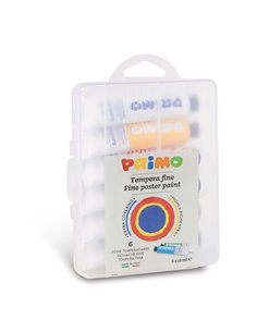 ASTUCCIO 6 TUBI TEMPERA 18ML Primo 745T6GAP