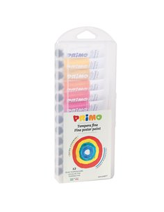 ASTUCCIO 12 TUBI TEMPERA 12ML Primo 448T12AP