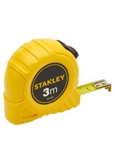 FLESSOMETRO 3MT metallo/ABS STANLEY M30487 STANLEY FLESSOMETRI E MISURATORI