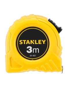 FLESSOMETRO 3MT metallo/ABS STANLEY M30487 STANLEY FLESSOMETRI E MISURATORI 2