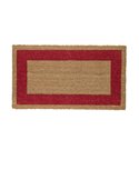ZERBINO COCCO C/FONDO IN VINILE 60X100CM ROSSO VELCOC ZV17BO6010 ROSSO