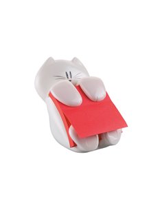 DISPENSER GATTO + RICARICA Post-it® Super Sticky Z-Notes 76x76mm ROSSO RUBINO 7000090057 POST-IT BLOCCHI ADESIVI-DISPENSER