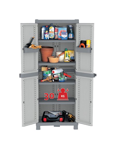 ARMADIO PPL A 2 ANTE BASE 2700 DOMINO WAVE 1002566
