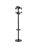 APPENDIABITI A 8 POSTI 175cm NERO STAN3 Alba PMSTAN3-N