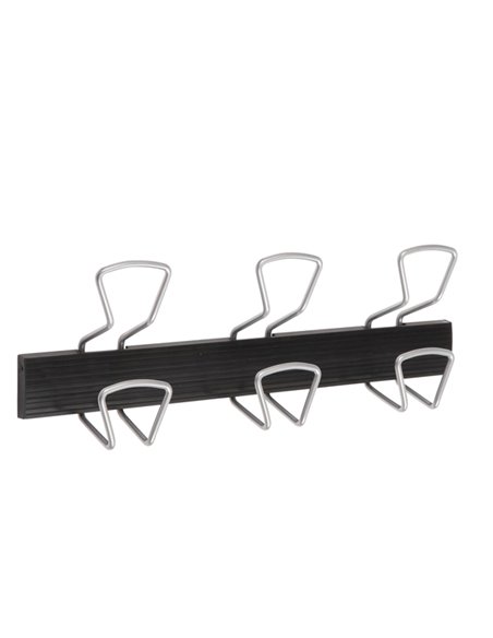 Appendiabiti da muro a 3 Posti L48cm Alba PMPRO3M ALBA APPENDIABITI