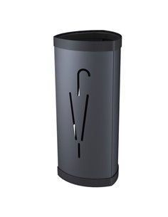 PORTAOMBRELLI in METALLO NERO H60cm Alba PMTRIA2-N ALBA PORTAOMBRELLI