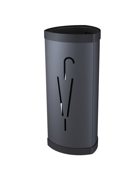 PORTAOMBRELLI in METALLO NERO H60cm Alba PMTRIA2-N ALBA PORTAOMBRELLI