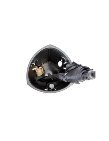 PORTAOMBRELLI in METALLO NERO H60cm Alba PMTRIA2-N ALBA PORTAOMBRELLI