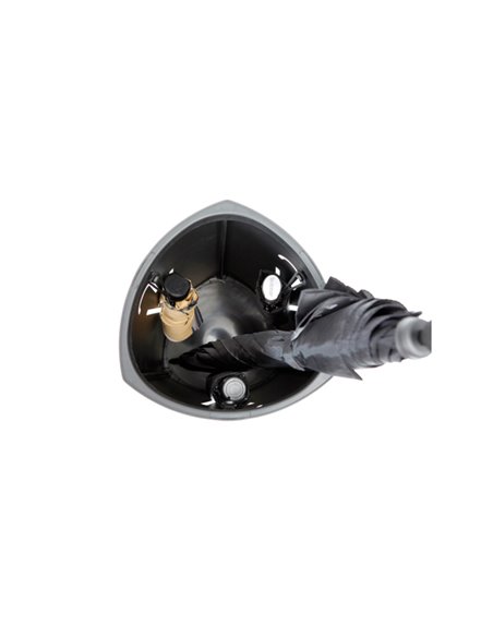 PORTAOMBRELLI in METALLO NERO H60cm Alba PMTRIA2-N ALBA PORTAOMBRELLI