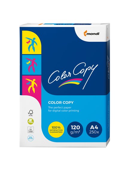 CARTA BIANCA COLOR COPY A4 210x297mm 120gr 250fg MONDI 6331