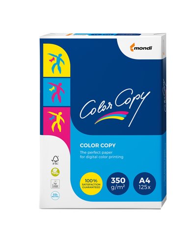 CARTA BIANCA COLOR COPY A4 210x297mm 350gr 125fg MONDI 6396 MONDI BIANCA