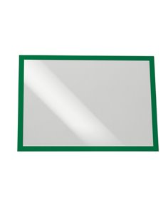 Cornice espositiva adesiva Duraframe® A3 29,7x42cm verde DURABLE 4873-05 DURABLE CORNICI DA PARETE E SUPPORTI