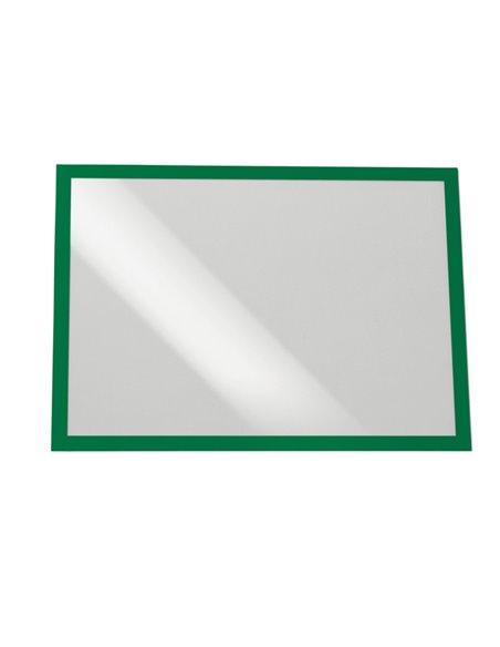 Cornice espositiva adesiva Duraframe® A3 29,7x42cm verde DURABLE 4873-05 DURABLE CORNICI DA PARETE E SUPPORTI