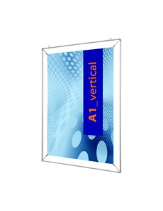 CORNICE CON PINZE x F.to 50x70cm POSTER STRETCH PSO50X70