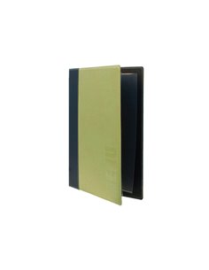 PORTA MENU' A5-18x25cm VERDE TRENDY con 1 INSERTO DOPPIO MC-TRA5-GR 2