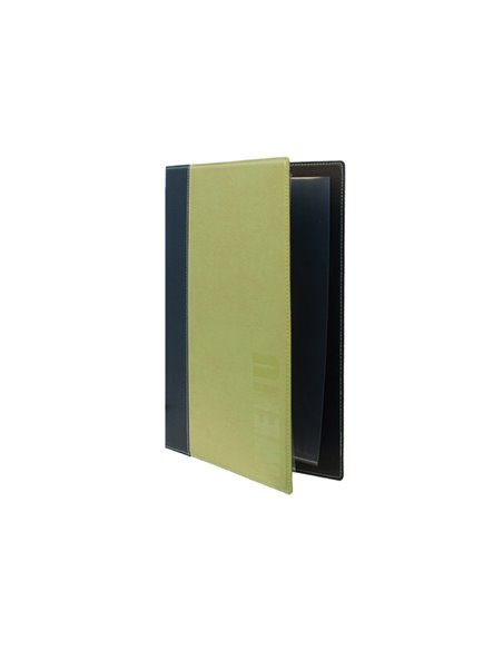 PORTA MENU' A5-18x25cm VERDE TRENDY con 1 INSERTO DOPPIO MC-TRA5-GR