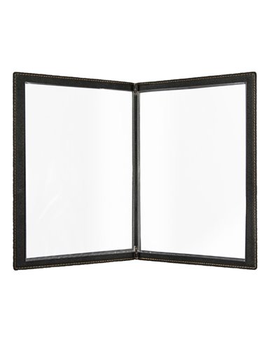 MENU-Box TRENDY con 20 PORTA MENU' NERO MC-BOX-TRA4-BL SECURIT PORTA MENU' e ACCESSORI