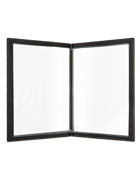MENU-Box TRENDY con 20 PORTA MENU' NERO MC-BOX-TRA4-BL SECURIT PORTA MENU' e ACCESSORI