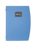 PORTA MENU' A4-24x34cm BLU RIO con 1 INSERTO DOPPIO MC-RCA4-BU