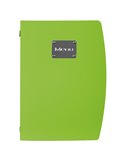 PORTA MENU' A4-24x34cm VERDE RIO con 1 INSERTO DOPPIO MC-RCA4-GR