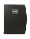 PORTA MENU' A4-24x34cm NERO RIO con 1 INSERTO DOPPIO MC-RCA4-BL