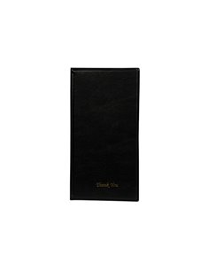 PORTACONTO 23,7x12,5cm NERO in PVC BASIC con 4+2 BUSTE FISSE MC-BRBP-BL 2