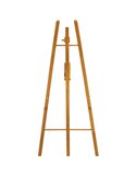 CAVALLETTO IN LEGNO TEAK H165cm Securit EZL-TE-165