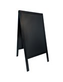 LAVAGNA NERA A CAVALLETTO 69x125cm SANDWICH Securit SBS-BL-120