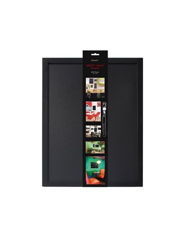 LAVAGNA NERA 40x60cm WOODY Securit WBW-BL-40-60 SECURIT LAVAGNE NERE