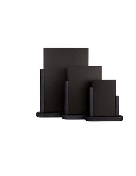 LAVAGNA DA TAVOLO NERO A5-20x23x6cm ELEGANT Securit ELE-BL-ME