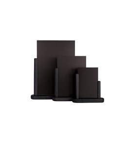 LAVAGNA DA TAVOLO NERO A6-15,5x17x5cm ELEGANT Securit ELE-BL-SM